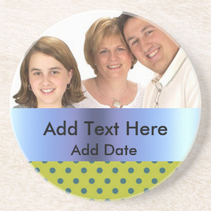 Personalized Photo Sandstone Coaster