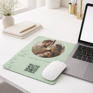 Personalized Photo Song Code Mouse Pad