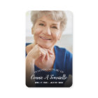 Personalized Photo Sympathy Funeral Memorial Card