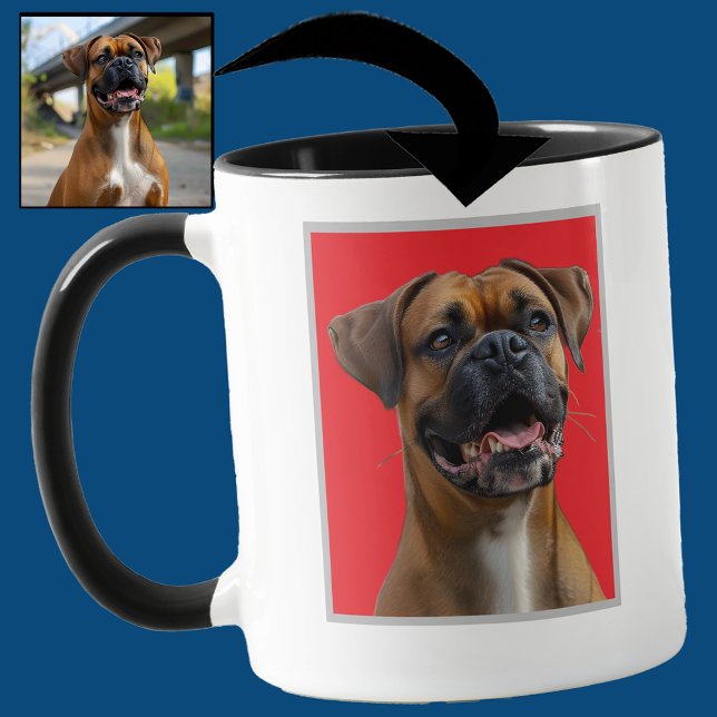 Personalized Photo T-Shirt Mug (Creator Uploaded)