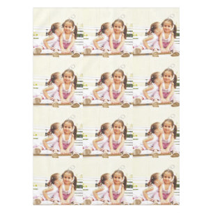 Personalized photo tablecloth. Make your own Tablecloth