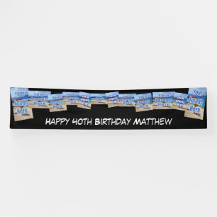 Personalized Photo Template Birthday / Other Event Banner