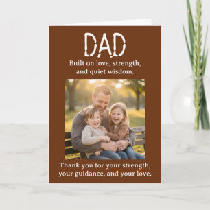 Personalized Photo Template Father's Day
