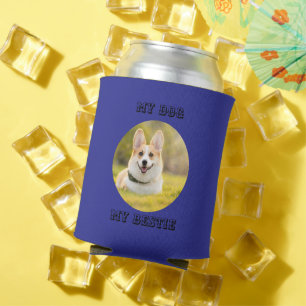 Personalized Photo Template for My Dog - My Best Can Cooler