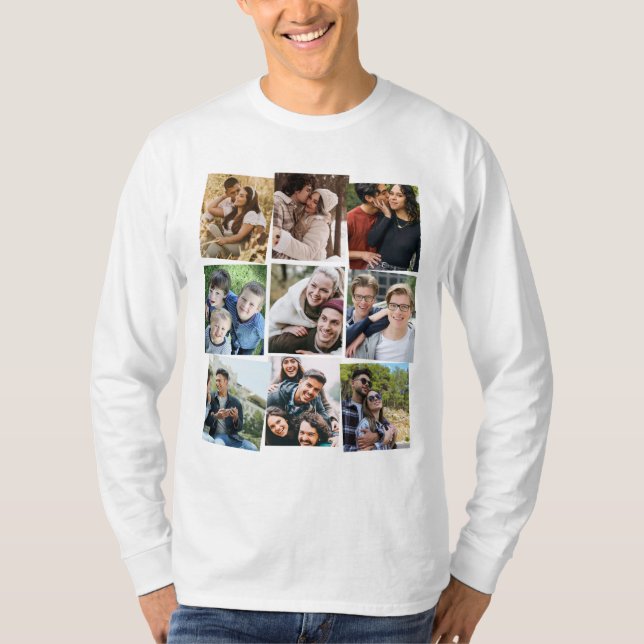 Personalized Photo Template T-Shirt (Front)