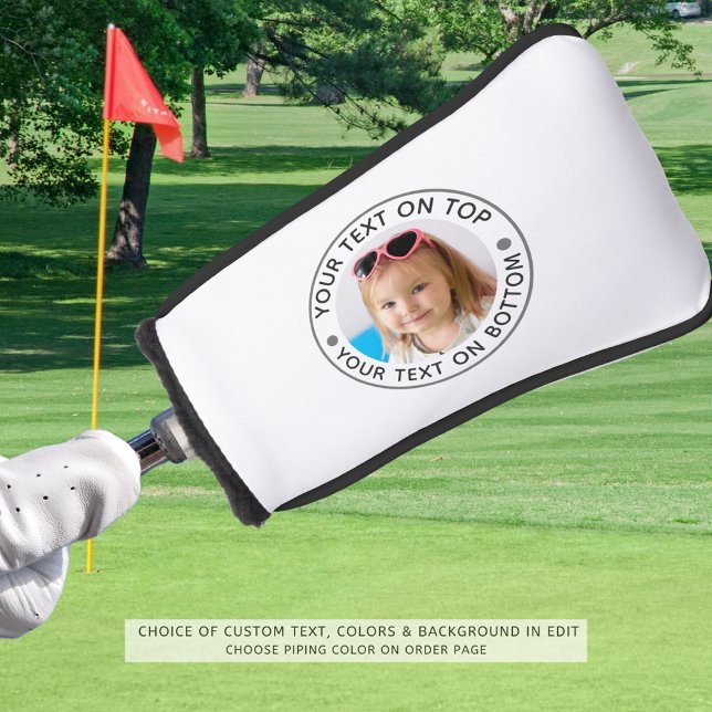 Personalized Photo Text Custom Golf Head Cover (Creator Uploaded)