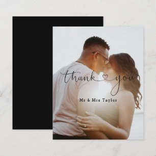 Personalized Photo Thank You Overlay