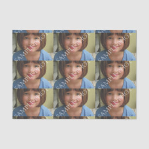 Personalized photo tissue paper. Make your own! Tissue Paper