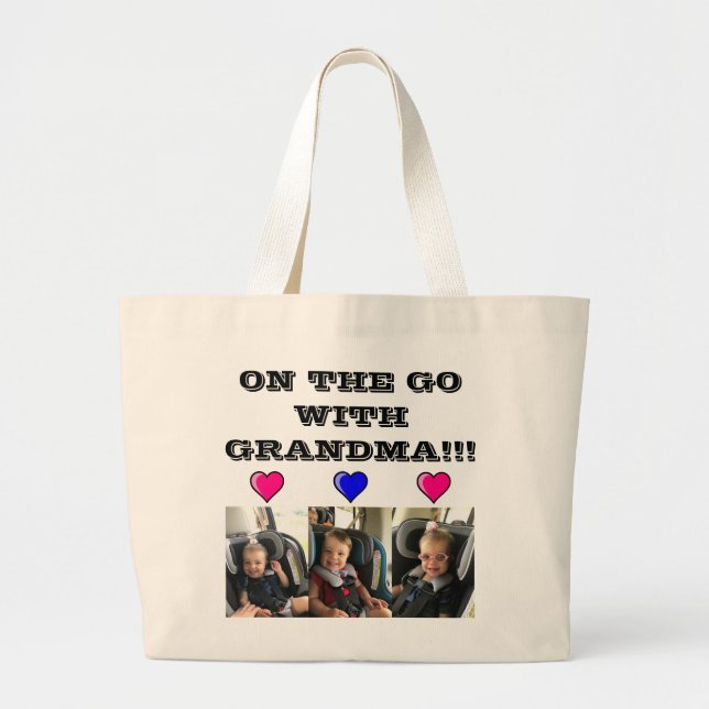 Personalized photo tote (Front)