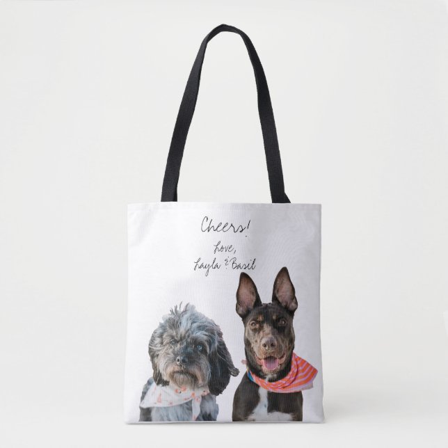 PERSONALIZED PHOTO TOTE BAG (Front)