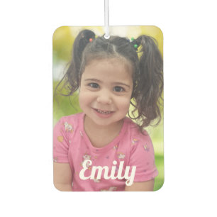 personalized photo two sided air freshener