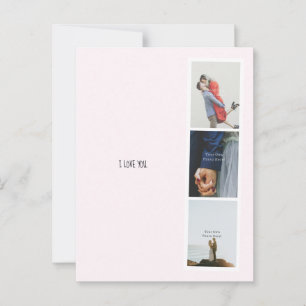 Personalized Photo Valentine's Day Love Card. Postcard