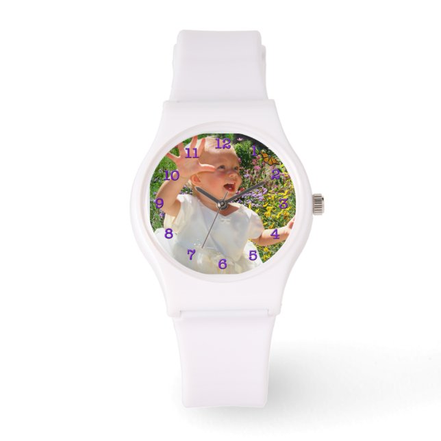 Personalized Photo Watches with YOUR PHOTO (Front)