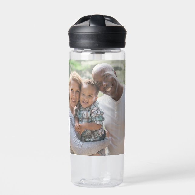 Personalized Photo Water Bottle (Front)