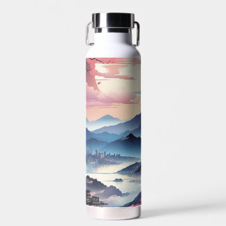 Personalized photo water bottle