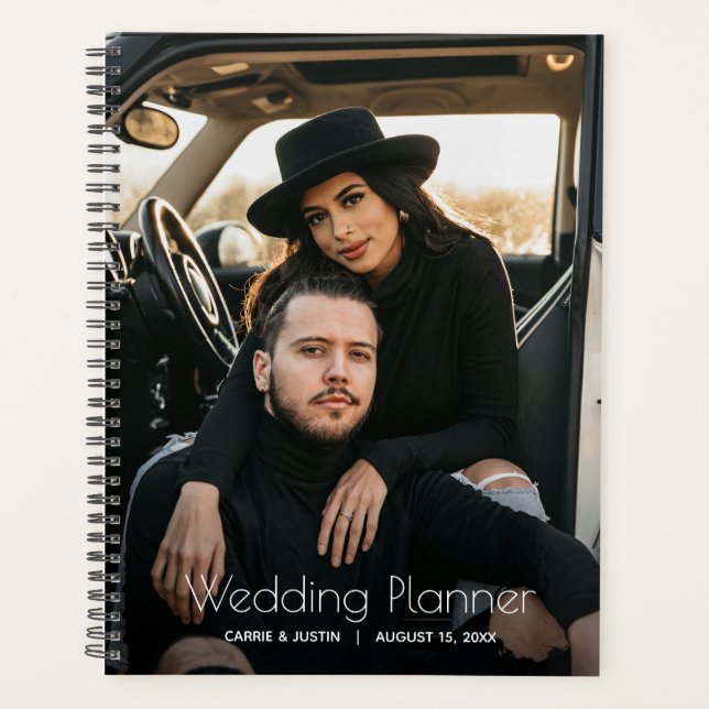 Personalized Photo Wedding Planner (Front)