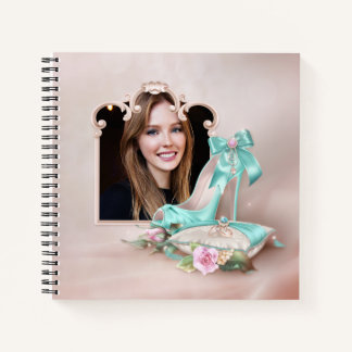 Personalized Photo Wedding Spiral Notebook