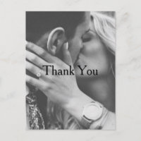 Personalized Photo Wedding Thank You