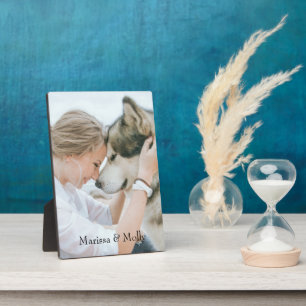 Personalized Photo Wood Keepsake Plaque