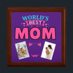 Personalized Photo Wooden Jewellery Box, Mom's Gift Box<br><div class="desc">Instantly Create your own personalized unique photo wooden jewellery box. Ideal gift idea for Mother's Day, birthdays and anniversary for your wife, daughter, girlfriend, mom or grandmother, for holidays Christmas, easter and more. Easily customize for Father's Day for dad for his cufflinks, wallet buckle, money buckle and other jewellery accessories....</div>
