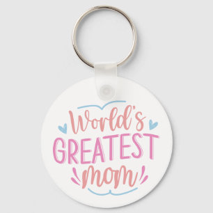 Personalized Photo World's Greatest Mom Keychain
