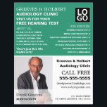 Personalized Photograph, Audiologist, Audiology Flyer<br><div class="desc">Personalized Photograph,  Audiologist,  Audiology Clinic Advertising Flyers By The Business Card Store.</div>