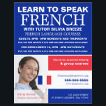 Personalized Photograph, French Language Course Flyer<br><div class="desc">Personalized Photograph,  French Language Course Advertising Flyers By The Business Card Store.</div>