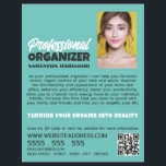 Personalized Photograph, Professional Organizer Flyer<br><div class="desc">Personalized Photograph,  Professional Organizer Advertising Flyers By The Business Card Store.</div>