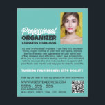 Personalized Photograph, Professional Organizer Flyer<br><div class="desc">Personalized Photograph,  Professional Organizer Advertising Flyers By The Business Card Store.</div>