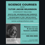 Personalized Photograph, Science Course Advert Flyer<br><div class="desc">Personalized Photograph,  Science Course Advertising Flyers By The Business Card Store.</div>