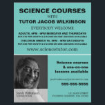 Personalized Photograph, Science Course Advert Flyer<br><div class="desc">Personalized Photograph,  Science Course Advertising Flyers By The Business Card Store.</div>