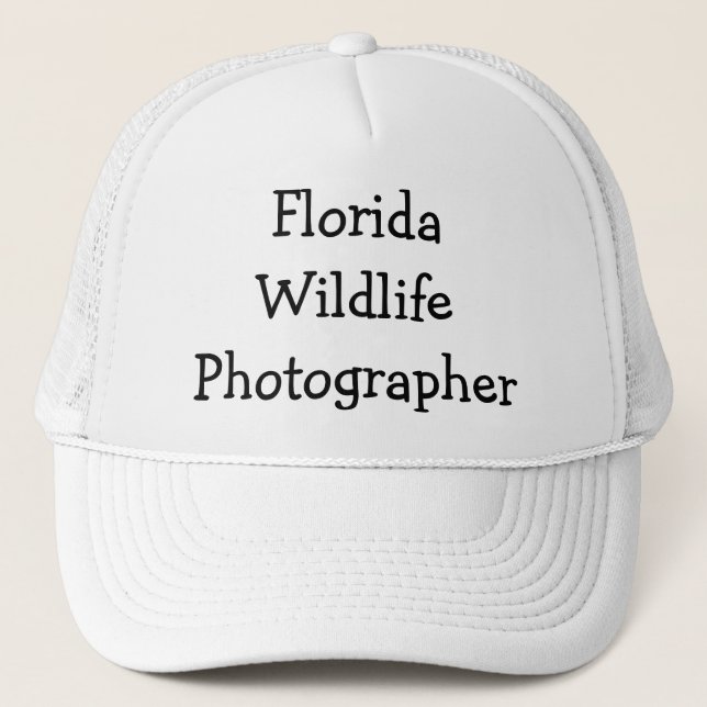 Personalized Photographers Cap (Front)