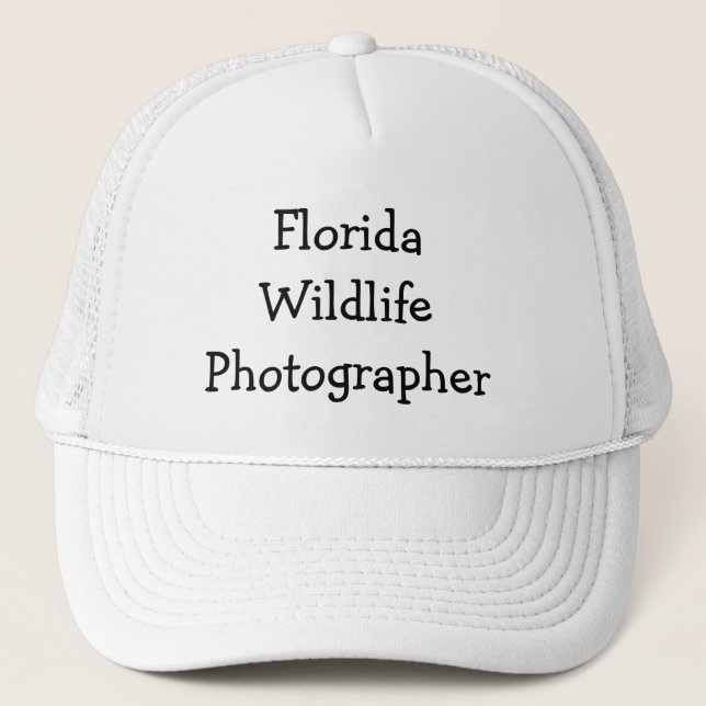 Personalized Photographers Cap (Front)