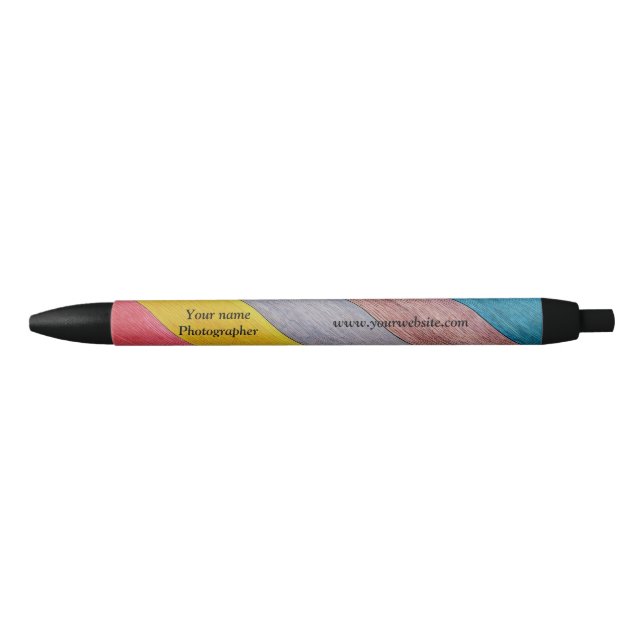 Personalized photography colour pen (Front)