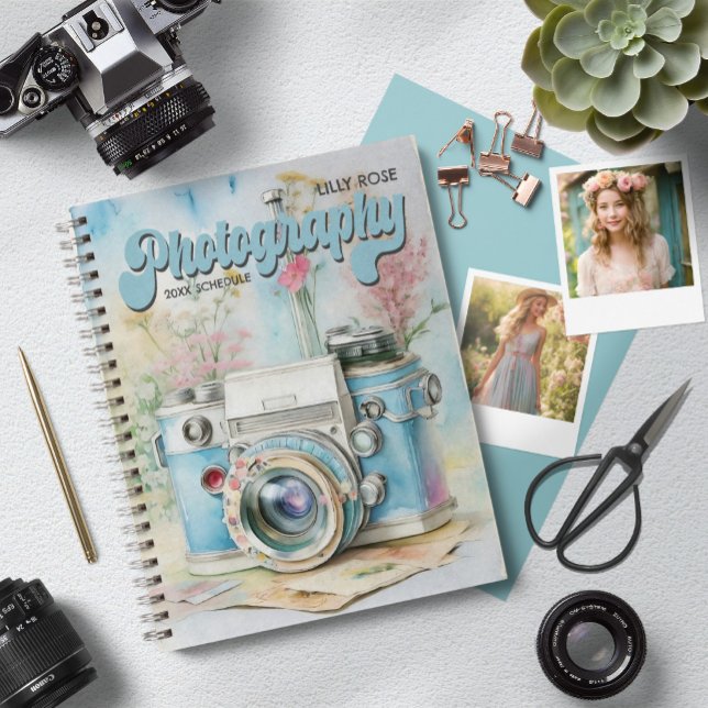 Personalized Photography Planner Retro Camera (Creator Uploaded)