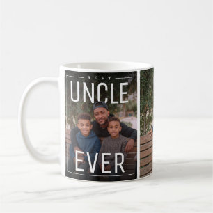 Personalized PhotoPop Best Uncle Ever 2 Photo Coffee Mug
