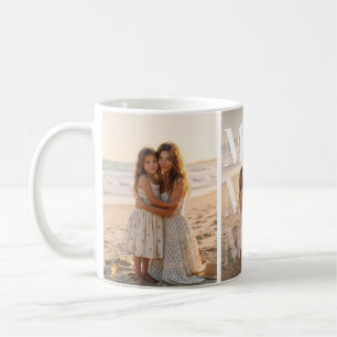 Personalized PhotoPop Mom 3 Photo Coffee Mug