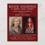 Personalized Photos, Author's Book Signing Advert Flyer<br><div class="desc">Personalized Photos,  Author's Book Signing Advertising Flyers By The Business Card Store.</div>