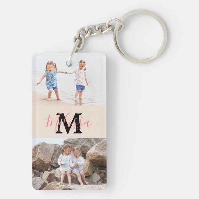 Personalized Photos Keychain (Back)