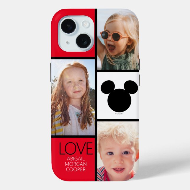 Personalized Photos | Mickey Mouse Case-Mate iPhone Case (Back)