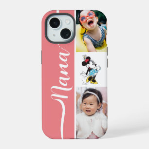 Personalized Photos Minnie Mouse Bow iPhone 15 Case
