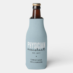 Personalized Physician Assistant PA Graduation Bottle Cooler