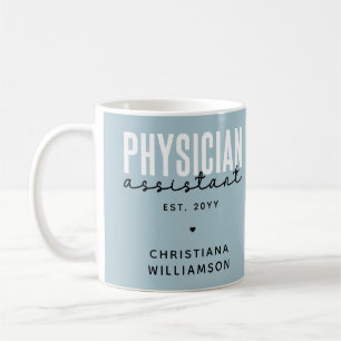 Personalized Physician Assistant PA Graduation Coffee Mug