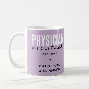 Personalized Physician Assistant PA Graduation Coffee Mug