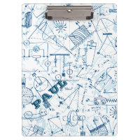 Personalized Physics Gifts for Physicists Clipboar