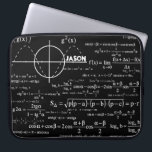 Personalized Physics Gifts for Physicists Laptop Sleeve<br><div class="desc">Physics / Physicists / Physics Teacher Gift / Physics Student Gift / Geek gift / Black Men's Personalized Name Initial Monogram Laptop Sleeve. To change the text, use the personalize option. For more extensive text changes such as changes to the font, font colour, or text layout, choose the customize option....</div>