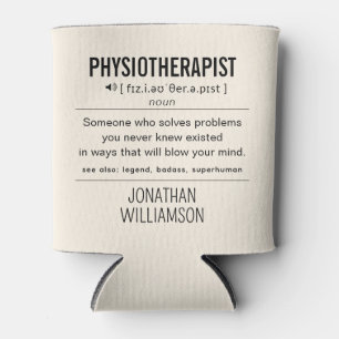 Personalized Physiotherapist Funny Can Cooler