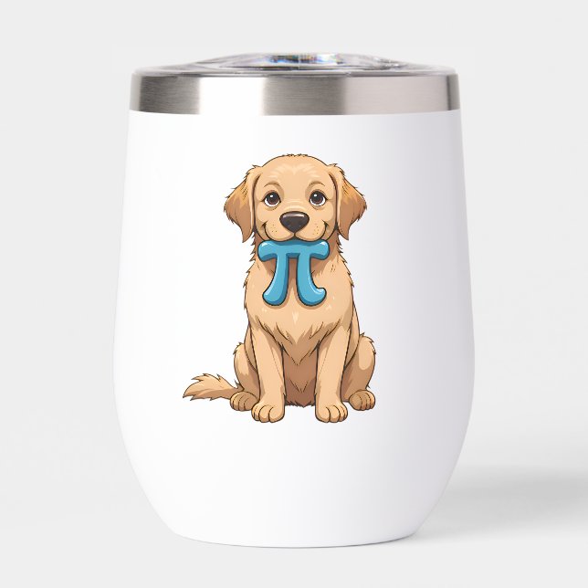 Personalized Pi Day Dog With Pi Symbol (Front)