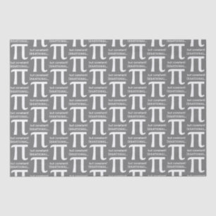 Personalized Pi Symbol, Math Lover Tissue Paper