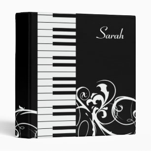 Personalized Piano Binder